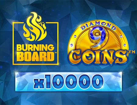 9 Coins Diamond Burning Board